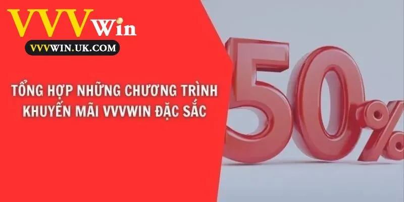 Tổng hợp các chương trình khuyến mãi tại Vvvwin